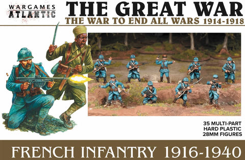 Wargames Atlantic - French Infantry (1916-1940)