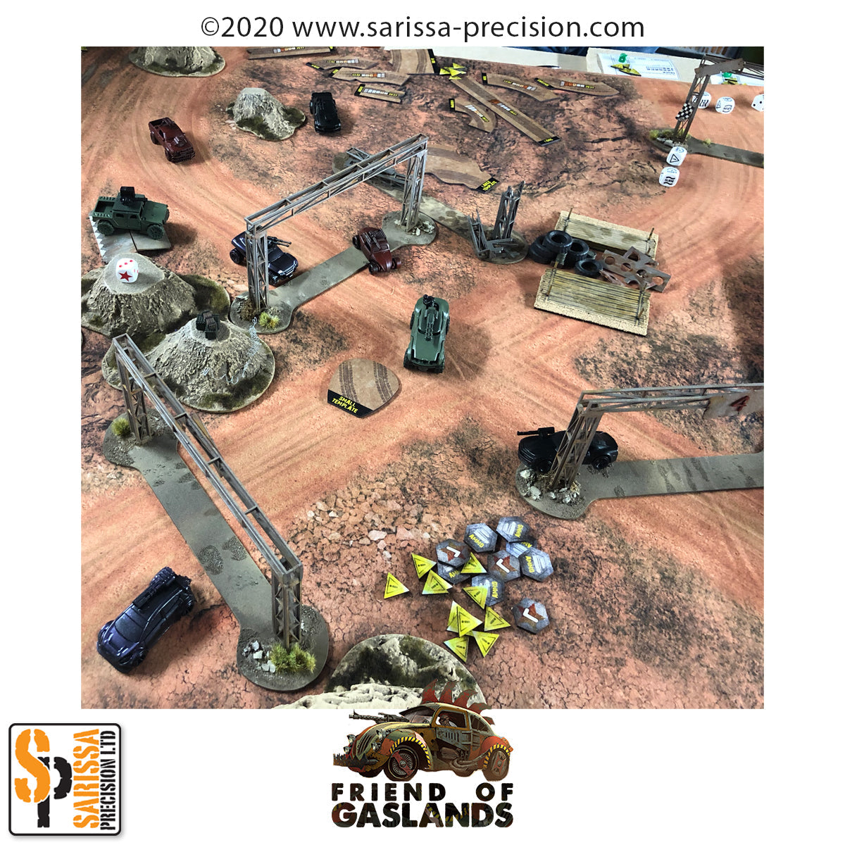 Gaslands Refuelled - Tokens &amp; Templates upgraded – Dark Ops