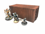 28 mm Modern Cargo Containers x 2