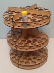Paint Rack Circular (Ideal for Vallejo paint pots) (2 tier or 3 tier)