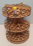 Paint Rack Circular (Ideal for Vallejo paint pots) (2 tier or 3 tier)