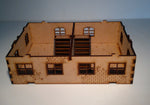 28mm WW2 Three Story twin terrace house