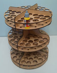 Paint Rack Circular (Ideal for Vallejo paint pots) (2 tier or 3 tier)