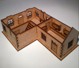 WW2 Cafe De Normandie 28mm 1/56th Scale