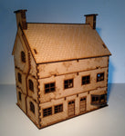 28mm WW2 Three Story twin terrace house