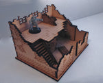 WW2 Ruined House 28mm 1/56th Scale