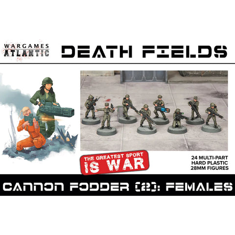 Wargames Atlantic - Cannon Fodder (2) Females