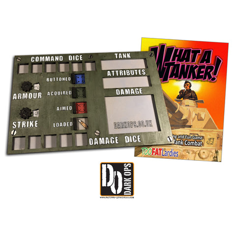 4 Board Tanktastic - What A Tanker  mdf Dashboards